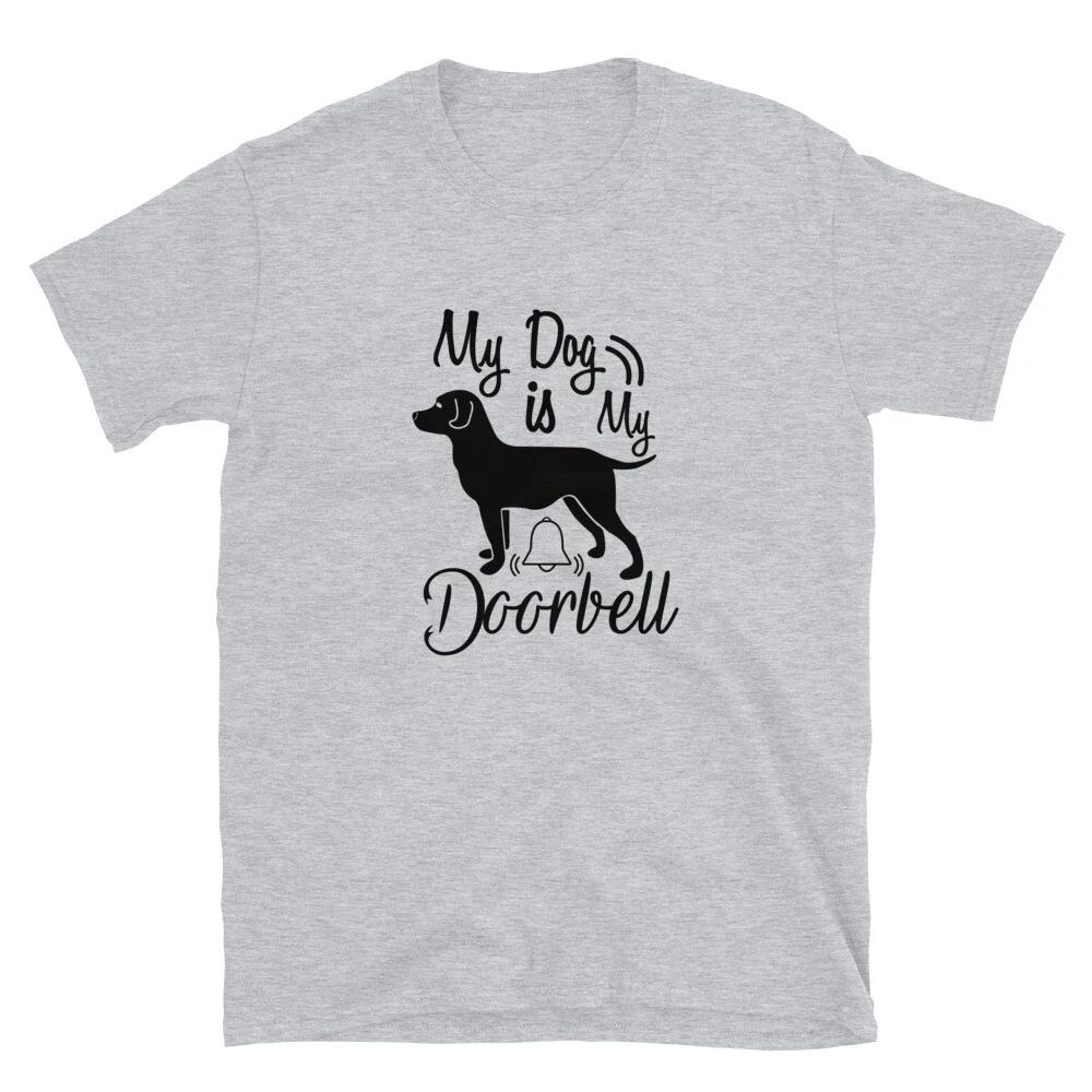 My Dog Is My Doorbell Home Security T-Shirt L