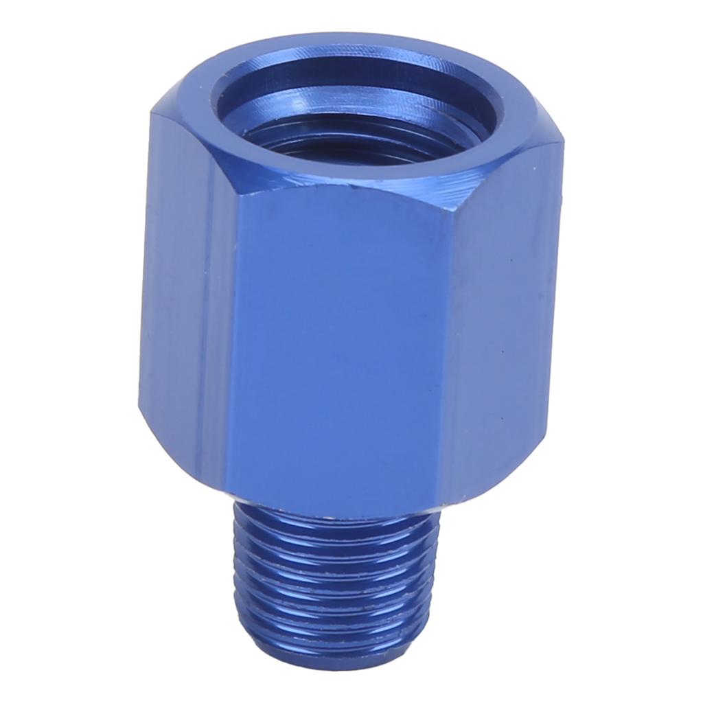 M12 Female To 1 8 NPT Male Hose End for Oil Pressure Gauge Sensor Port Conversion