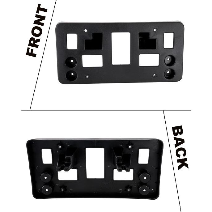 FASTCHE Kennzeichenhalter Rahmen Halterung für Stoßstange Vorne Kompatibel mit 2022 2023 2024 GMC Terrain Ersetzen # GM1068248 84406676