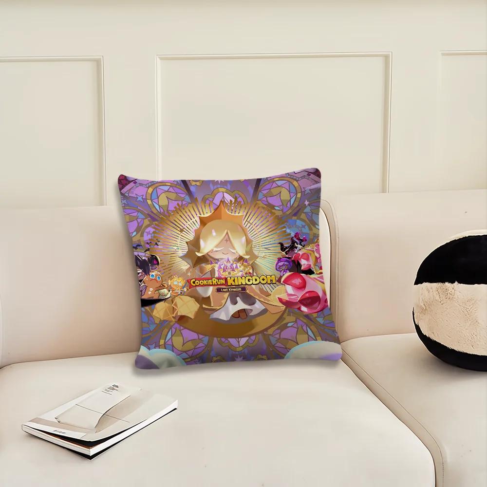 

Игра C-Cookie run K-ingdom Декоративная комната Дом Диван гостиная Офис Автомобиль Скандинавская простота Наволочка 40x40cm 16x16in