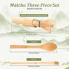 3/6Pcs Matcha Accessory Set Bamboo Japanese Matcha Whisk Kit Matcha Making Tool Tea Scoop Matcha Utensil for Drinks Tae Making
