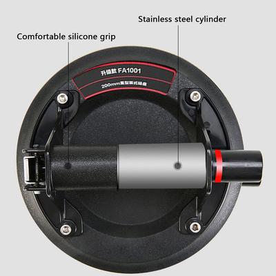 8-Zoll-Vakuum-Saugnapf, 200 kg Tragfähigkeit, robuster Vakuumheber zum Heben von Granitglas