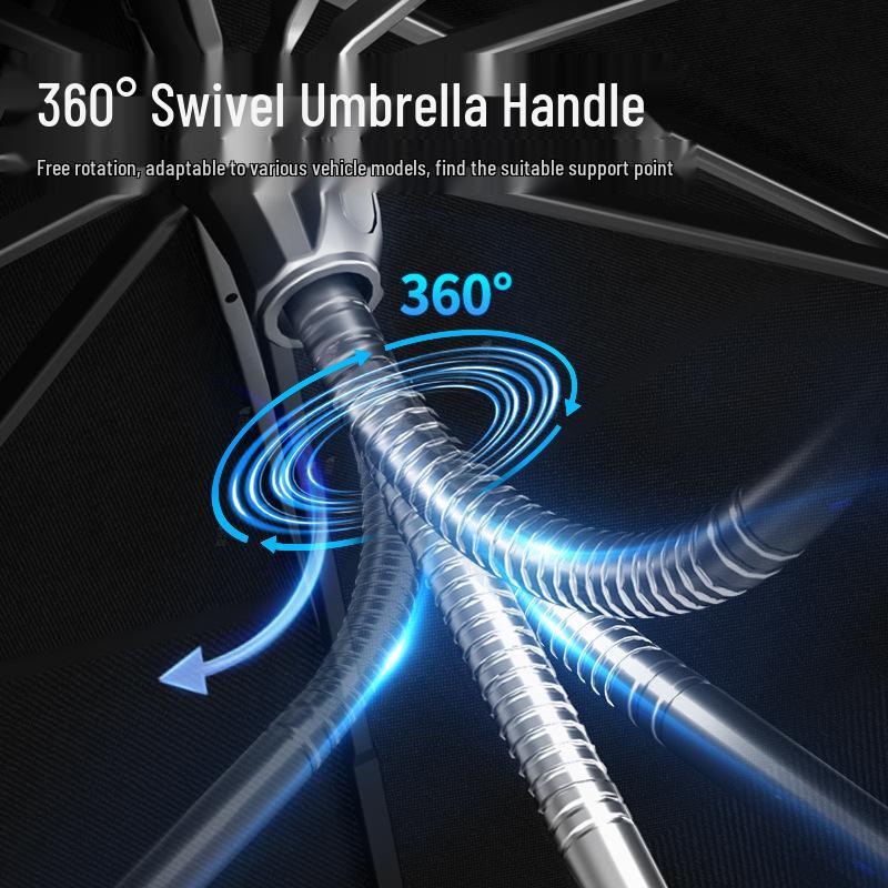 Car Windshield Blackout Sunshade Umbrella - Front Sun Protection & Heat Insulation, 2025 Model