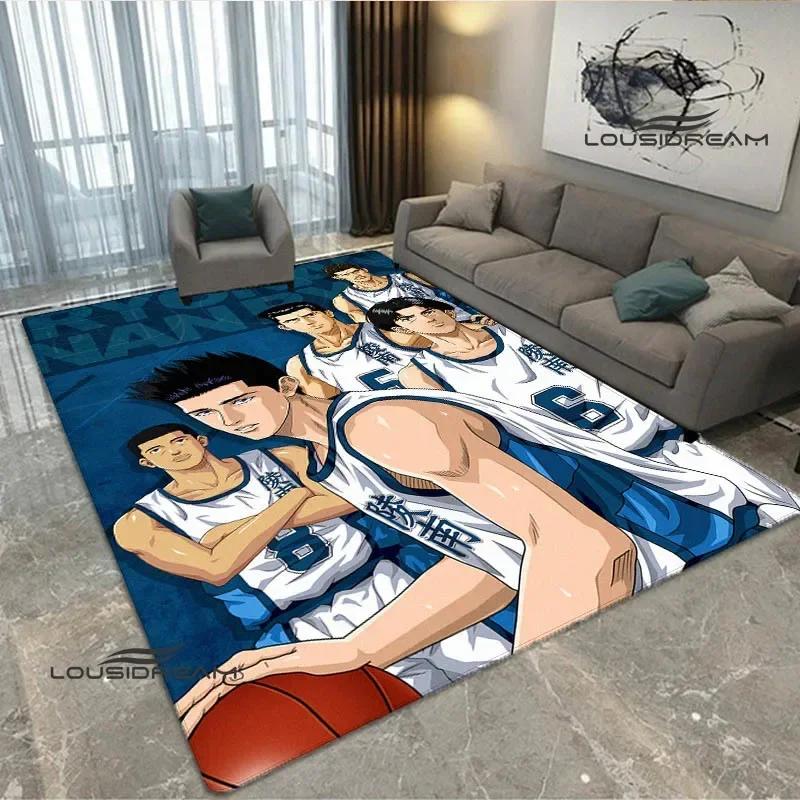 3D Cartoon Slam Dunk printed carpet Non-slip carpet outdoor carpets area rug Home bedroom decor rug for bedroom birthday gift