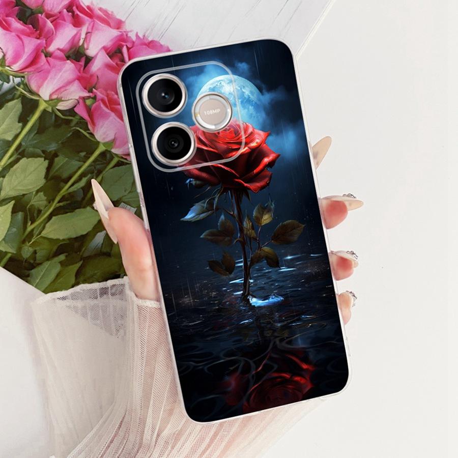Pro Honor 600 Lite Pouzdro na telefon s počátečním písmenem pro Huawei Y6p Y 7 P Matný zadní kryt Ochrana fotoaparátu Nárazuvzdorná pouzdra
