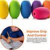 3/6Pcs Soft Foam Pen Pencil Grips Ergonomic Writing Aid Cushion Holder for Kids Handwriting Drawing Learning Stationery