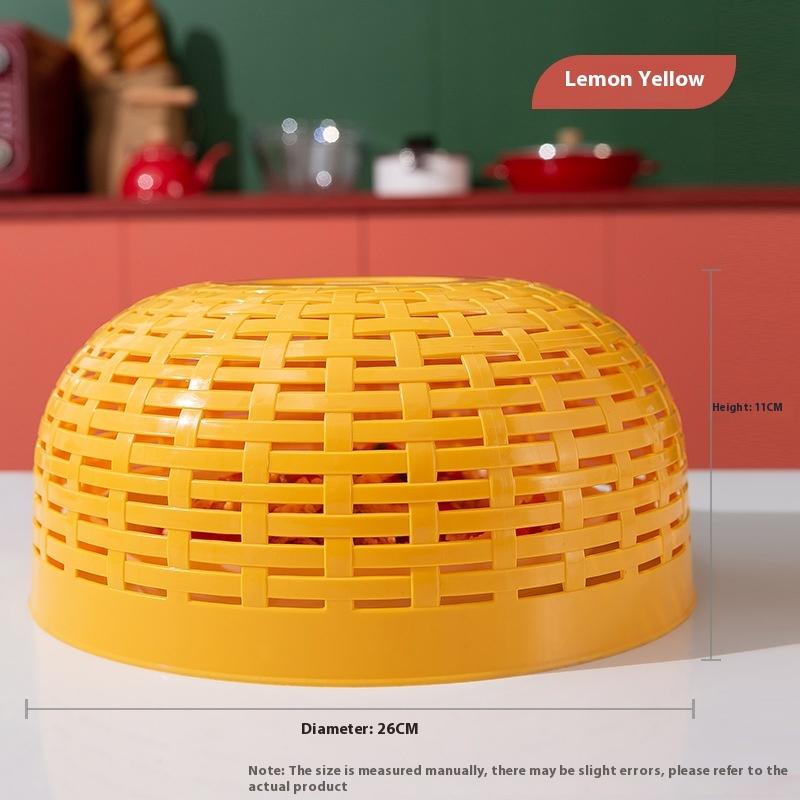 Staubdichte Lebensmittelabdeckungen Kunststoff Wiederverwendbar Haushalt Küche Buffet Party Praktischer Obstkorb Schüssel Zeltabdeckung