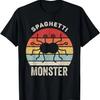 Retro Spaghetti Monster Shirt Vintage Atheist Anti Religion T-Shirt