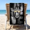 1 szt. Ręcznik plażowy Juventus, Sprzęt plażowy i nadmorski basenowy, Modny wzór, Prostokątny, Niezbędny w podróży