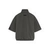 Fear of God Essentials Halb-Zip Mockneck Shirt Ink Herren Tops Schwarz 186SP244050F
