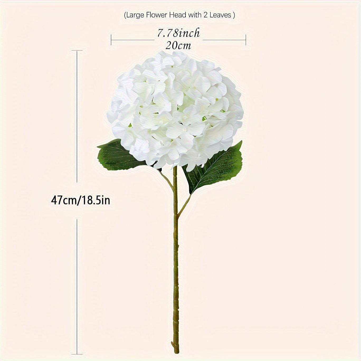 

Real Touch Hydrangea Artificial Flowers 3D Printing Latex Large Hydrangea for Home Decoration Bridal Bouquet Wedding