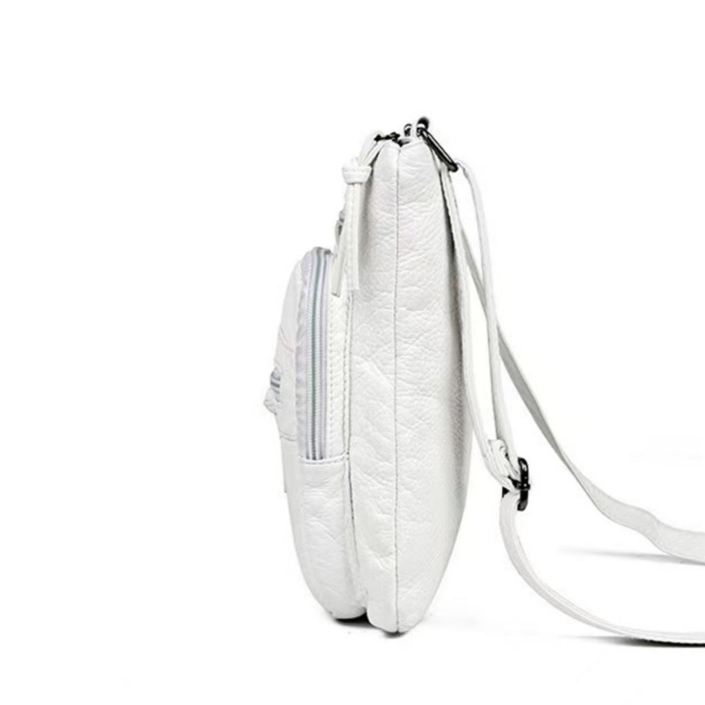 Exquisite Pu Crossbody Shoulder Mobile Phone Bag, Casual Elegant And Simple Solid Color Classic Design, Practical, Suitable for Commuting And