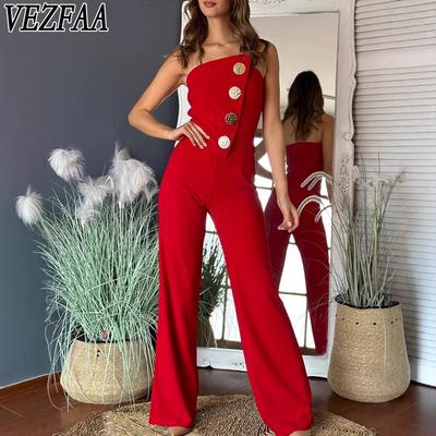 Γυναικεία Μόδα, Casual, Καλοκαίρι, Άνοιξη, Μονόχρωμα, Στάμπα, Αμάνικα, Παντελόνια, Ολόσωμες Φόρμες & Ολόσωμες Φόρμες