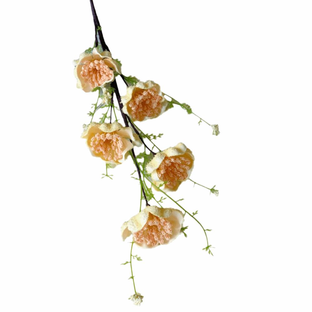Multicolor Simulation Flower Foam Fake Flower Creative Artifiical Flower Branch Home Decoration