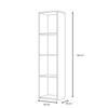 Shelving Unit LONI 160x40 Cm - Color Gray