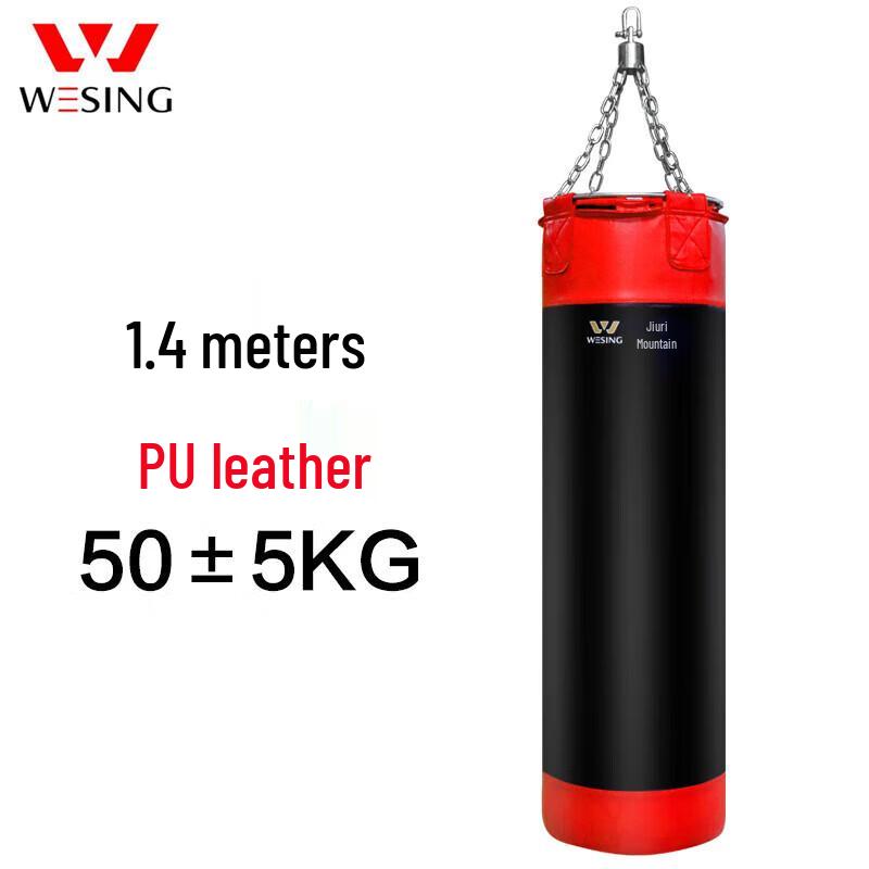 Jiurishan Hanging Boxing Sandbag for Adult Kids Home Fitness Training 1.4m