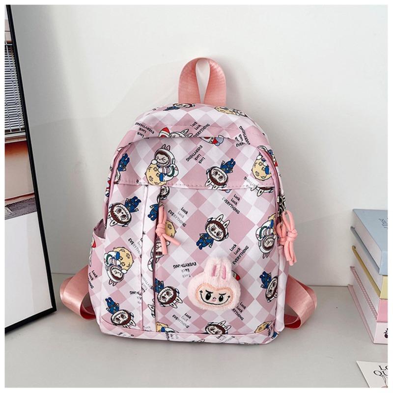 School bag children's new primary school backpack cartoon cute printing light weight backpack tide