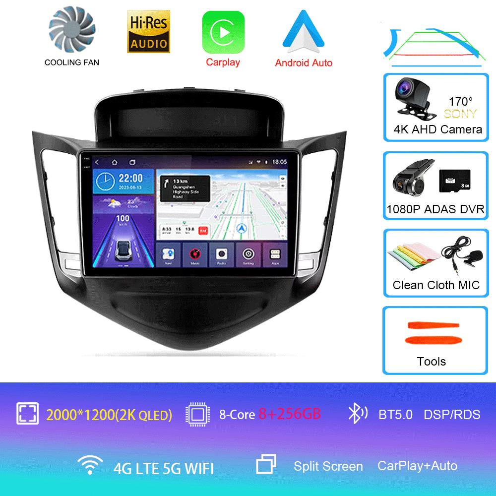 Android 14 Car Radio For Chevrolet Cruze J300 2008 - 2014 Multimedia Video Player Navigation stereo GPS No 2din 2 din dvd