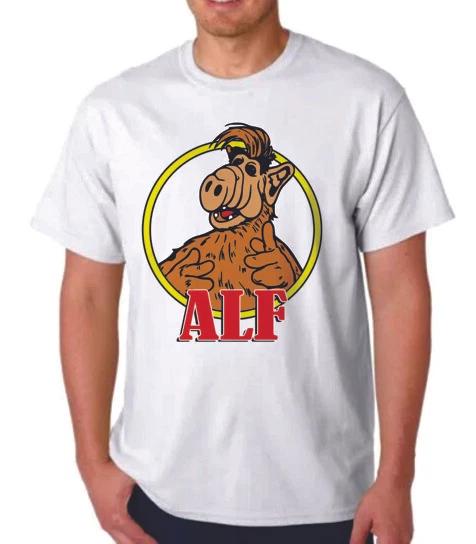 ALF TV COMEDY Cartoon Cereal T-T-shirt Monster 2XL
