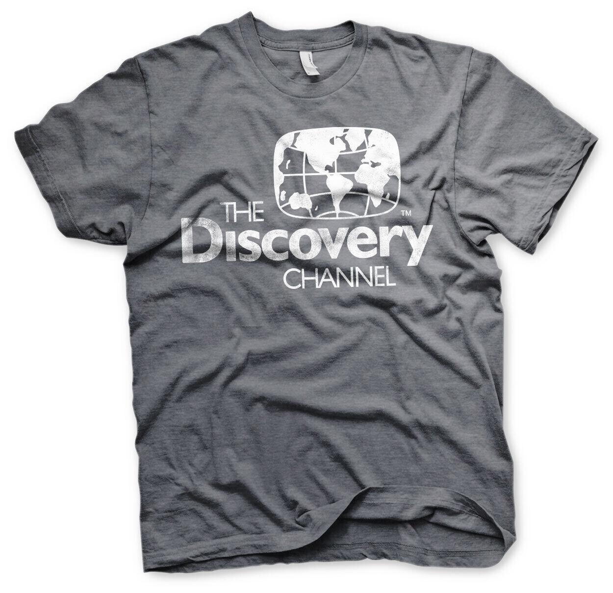 Clearance Officially Licensed Discovery Channel Distressed Logo Mens XXXL