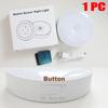 Led Light Sensor Movement Night Light USB Rechargeable Night Lamp For Kitchen Closet Light Wireless Led Wardrobe Staircase Lamp