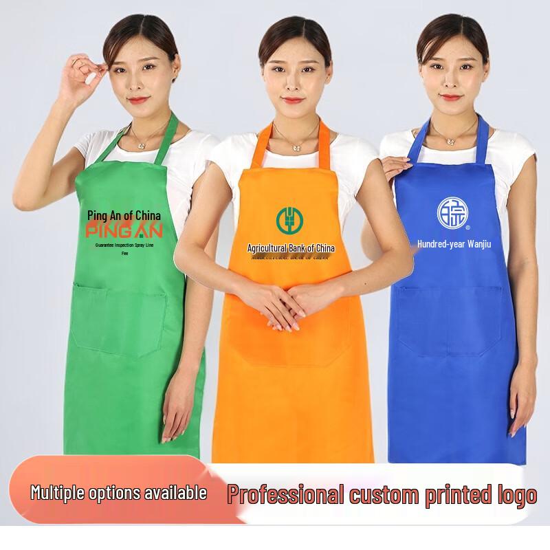Custom Logo Waterproof Aprons (10-Pack)