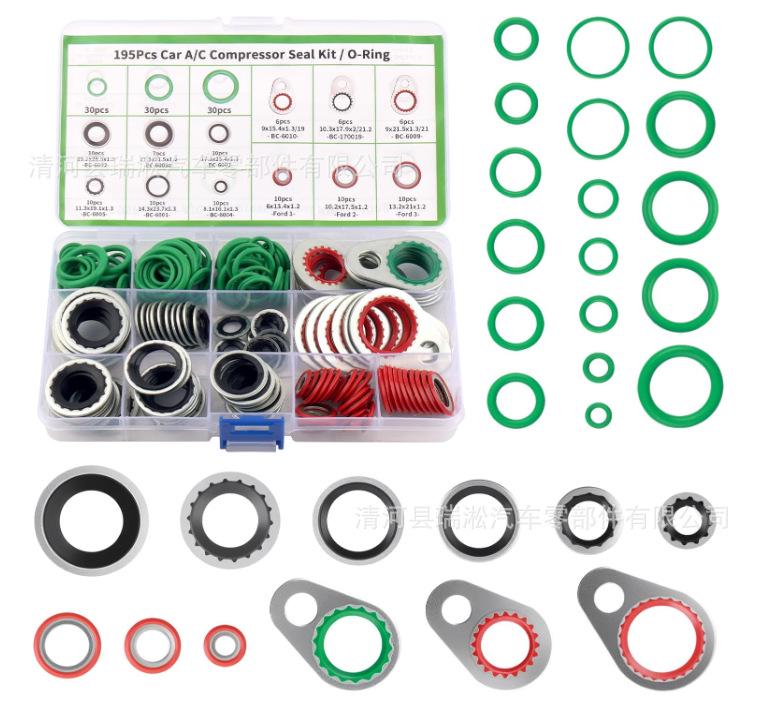 Buick Car Carbon Steel Air Conditioning Gasket Compressor Set