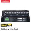 Yeren Cable HD DVI Matrix Switcher 8x8
