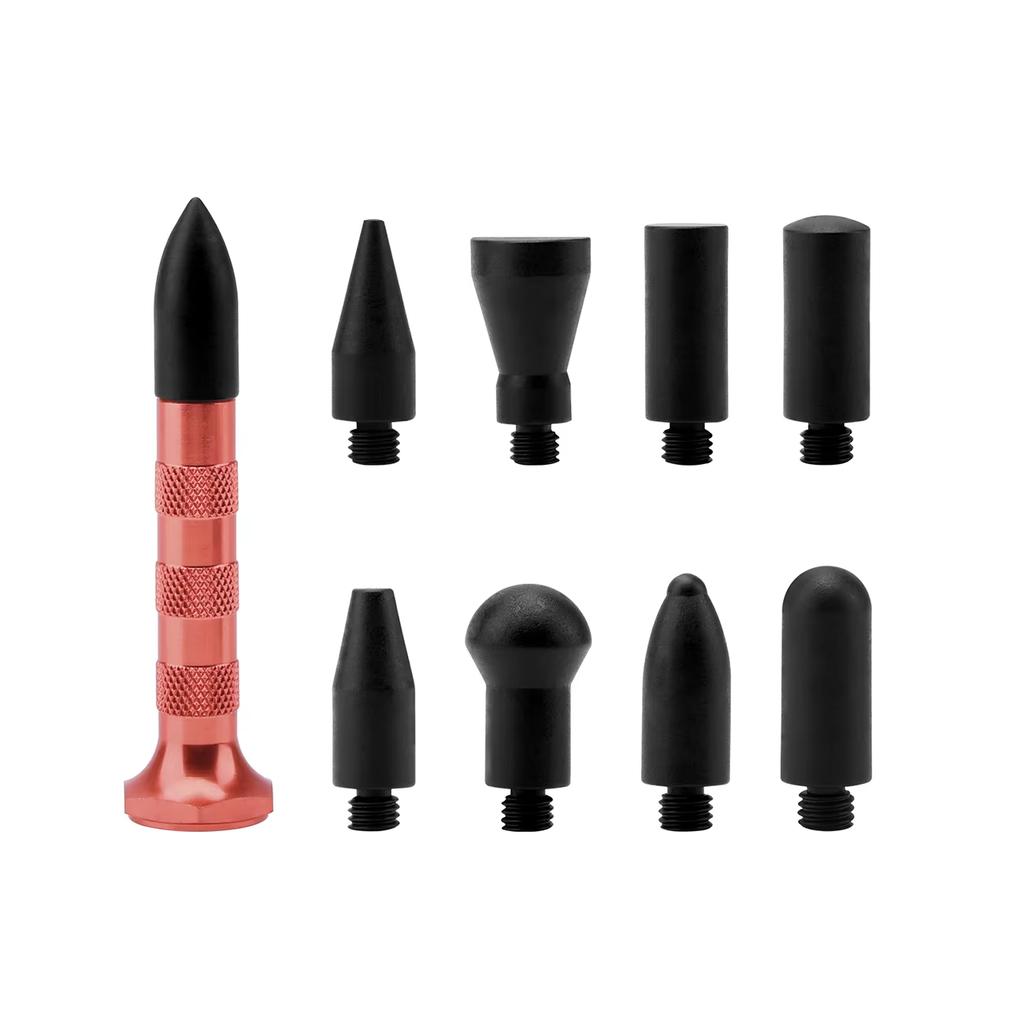 Professional Automotive Paintless Dent Removal Tools Car Dent Puller Rod Hook Hammer Door Dent Ding Hail Fix Removal Tools