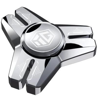 Edelstahl Bester Fidget Spinner EDC Antistresse Metall Stressabbau Spielzeug Hand Gyroskop für Kinder Autismus ADHS