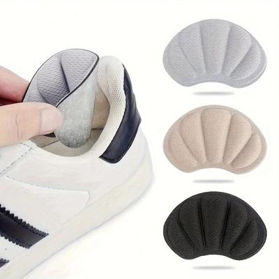 1/5 Paar Einlegesohlen Patch Fersenpolster für Sportschuhe Verstellbare Größe Abriebfest Fußpolster Kissen Einlage Einlegesohle Fersenschoner Rückenaufkleber
