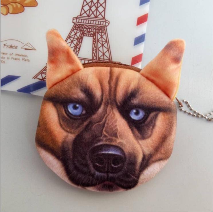 Cartoon Kitten Coin Purse & Key Holder Gift Set