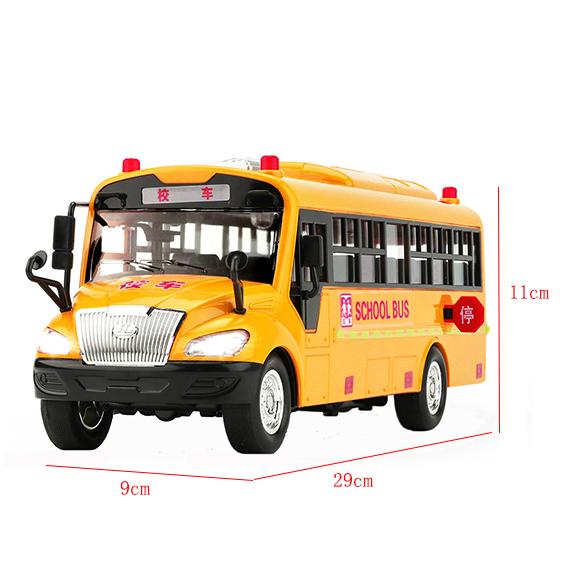 

Инерционный школьный автобус, игрушечный автомобиль с историей, школьный автобус, светящийся музыкальный игрушечный автомобиль для детей, мальчиков, подарок на день рождения, Рождество