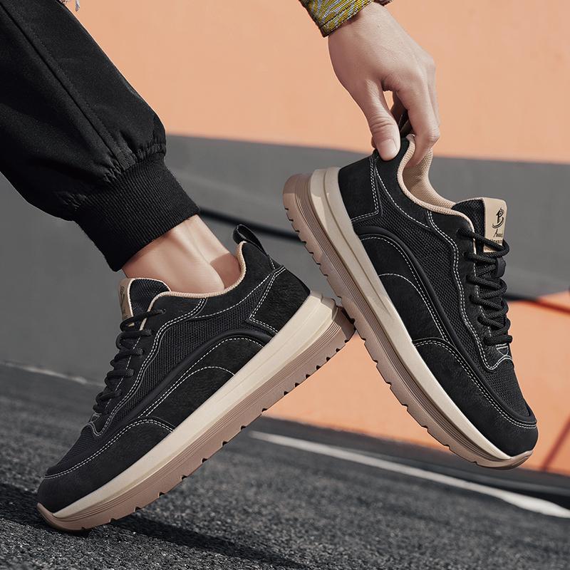 Fashion Anti Slip Sports Male Sneakers Breathable Treking Footwear Versatile Travel Trainers Walking Shoes Leisure Walk Men Casual Shoes