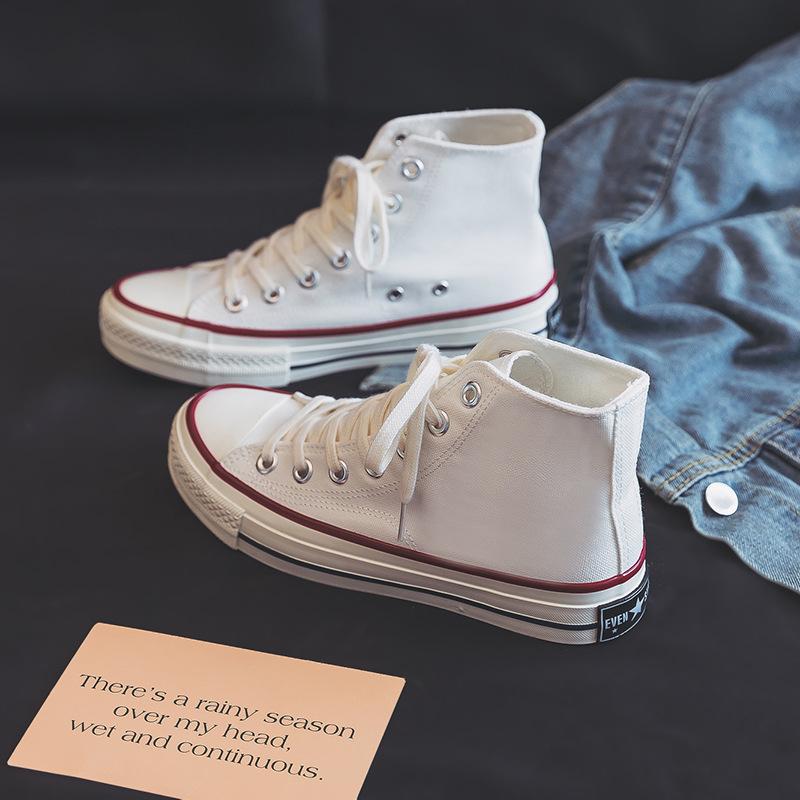 Spring and Autumn Classic Canvas Shoes Women's Shoes Student Little White Shoes Couple Men's Shoes Casual Board Shoes