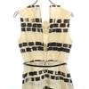 Max Mara Overall Handle No Sleeve One Piece 40 Beige Women Used