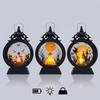 Halloween decoration, electronic candle portable wind lantern party atmosphere arrangement led electronic candle Halloween ornament