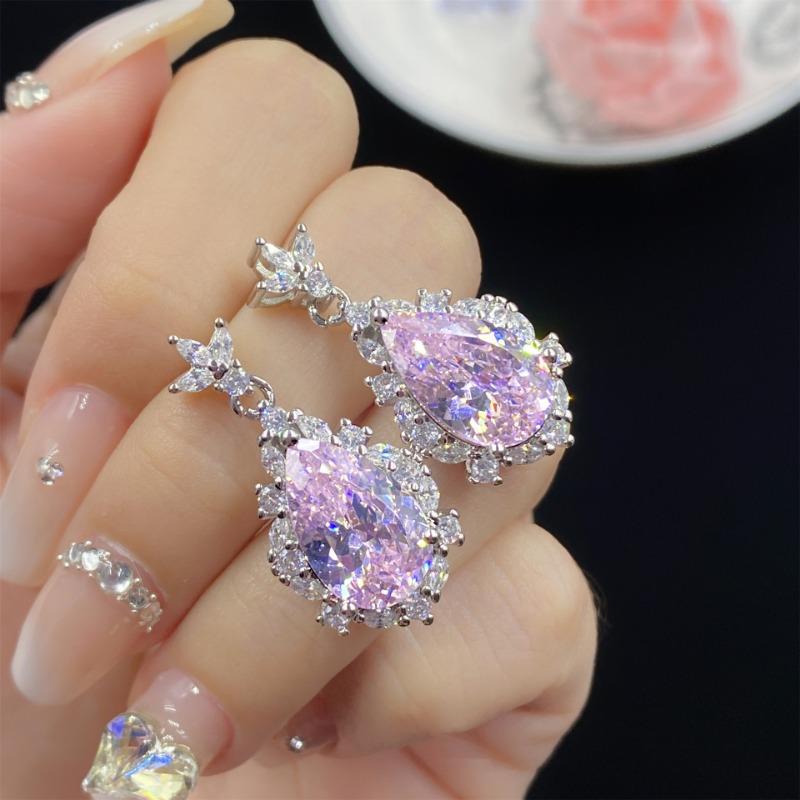 Sace Gems Classic Copper Alloy Zircon Ring Earrings Pendant Necklace Jewelry Sets Wedding Party Gifts