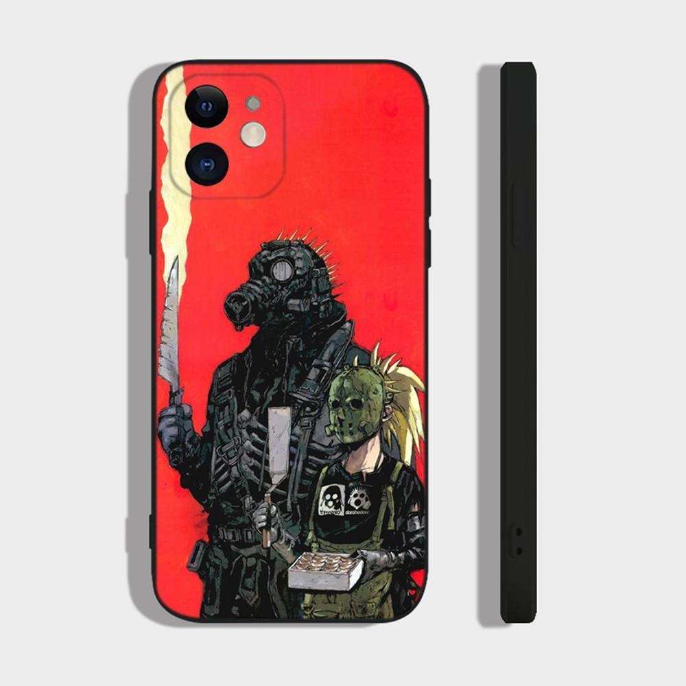 

Чехол для телефона D-Dorohedoro (манга) для iPhone 14, 13, 12 Mini, 11 Pro, XR, X, XS, MAX, 6S, 7, 8 Plus, силиконовая крышка, мягкий, черный iPhone12mini