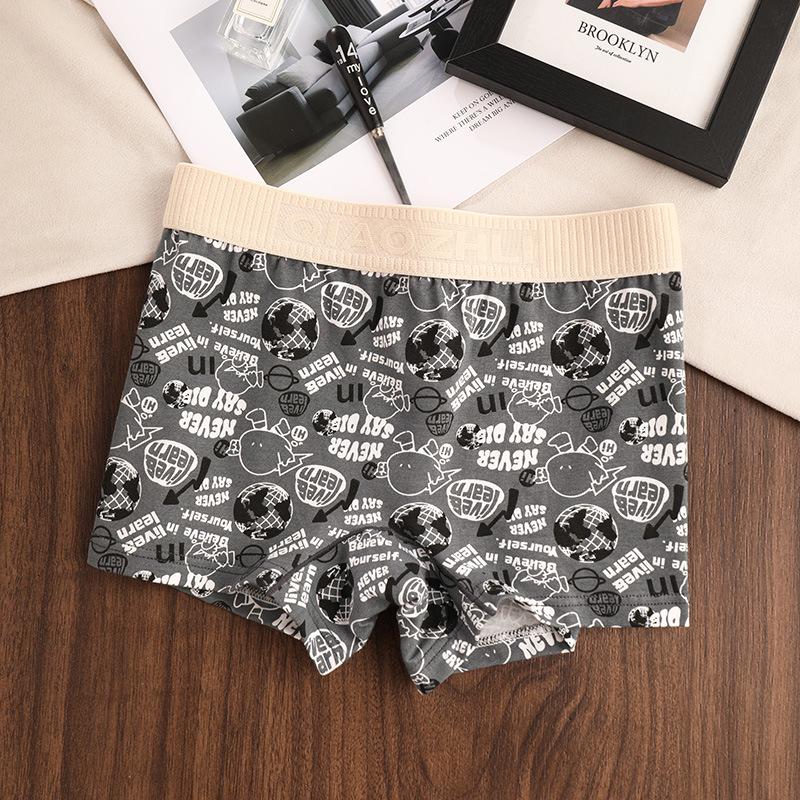 

Жіночі Модні Бавовняні Принтовані Боксери Середньої Посадки Вільного Крою для Спорту L