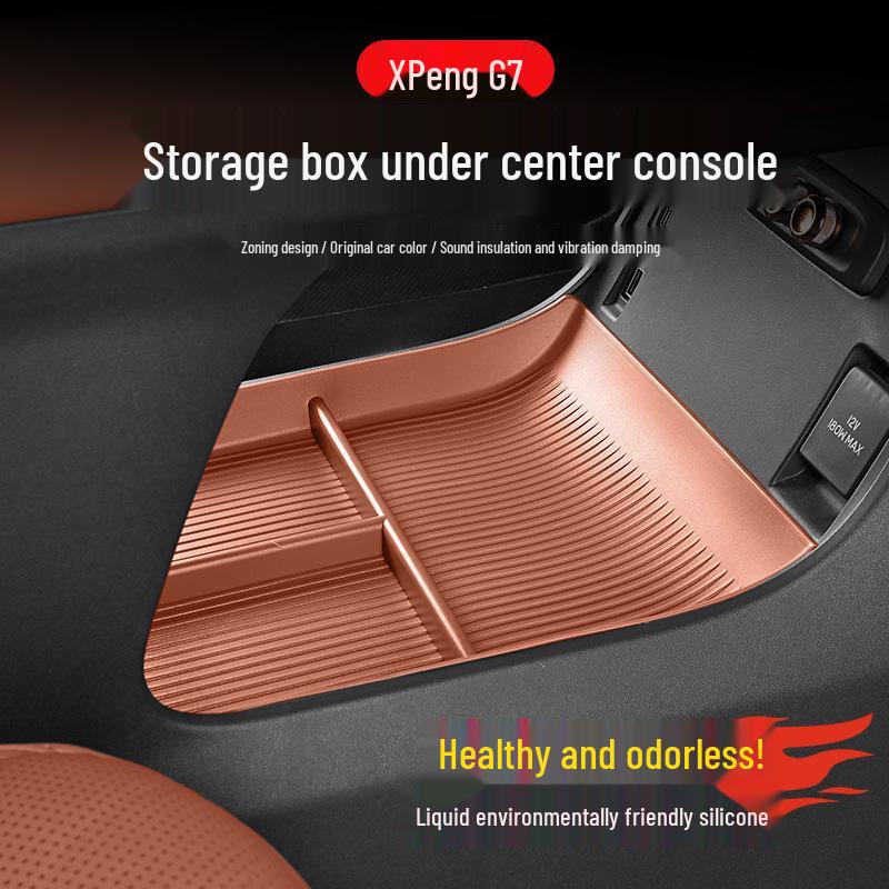 Xiaopeng G7 Central Console Scratch-Resistant Wireless Charging Pad & Storage Protector