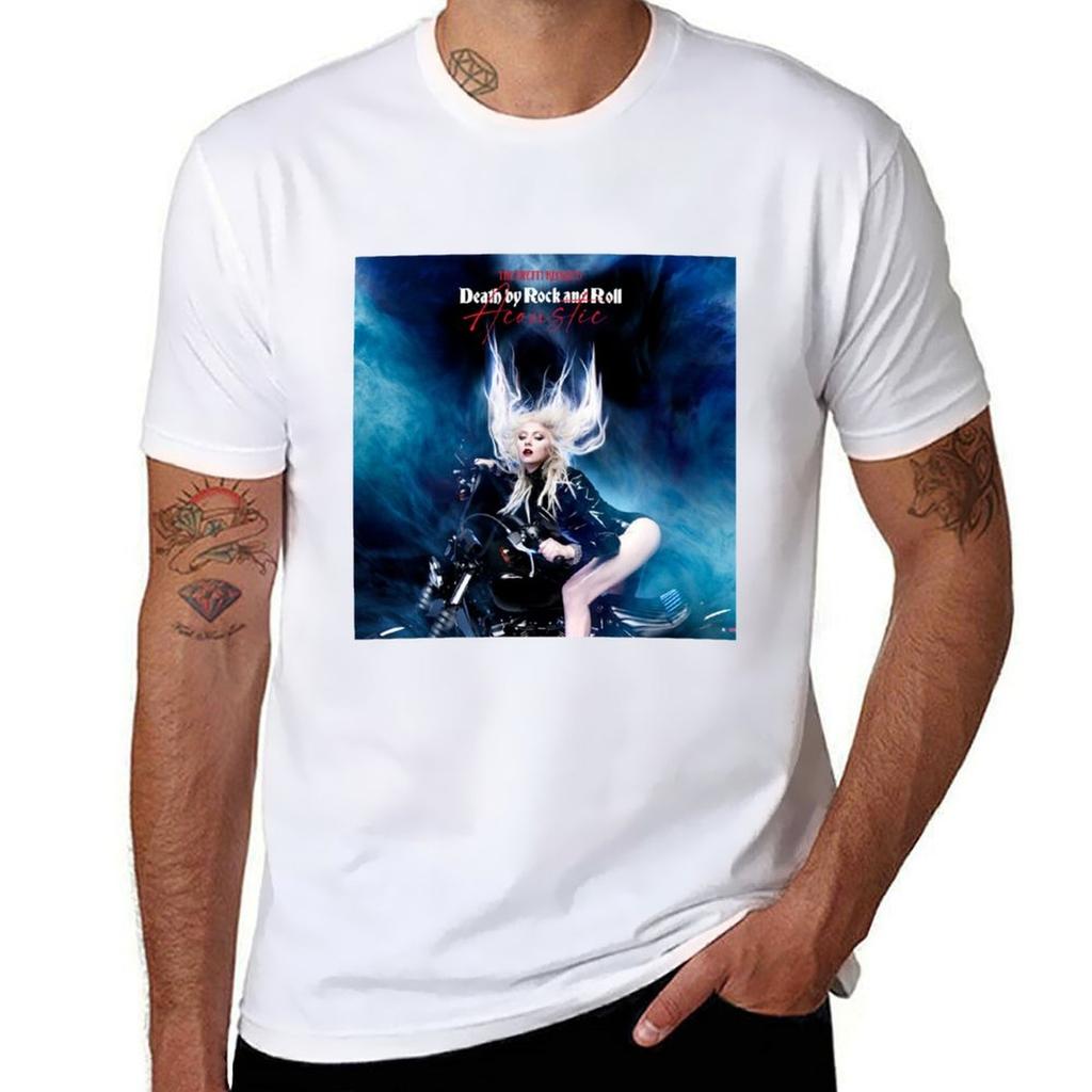Death By Rock And Roll Tshirt Casual Trendy Short Sleeve Tshirt