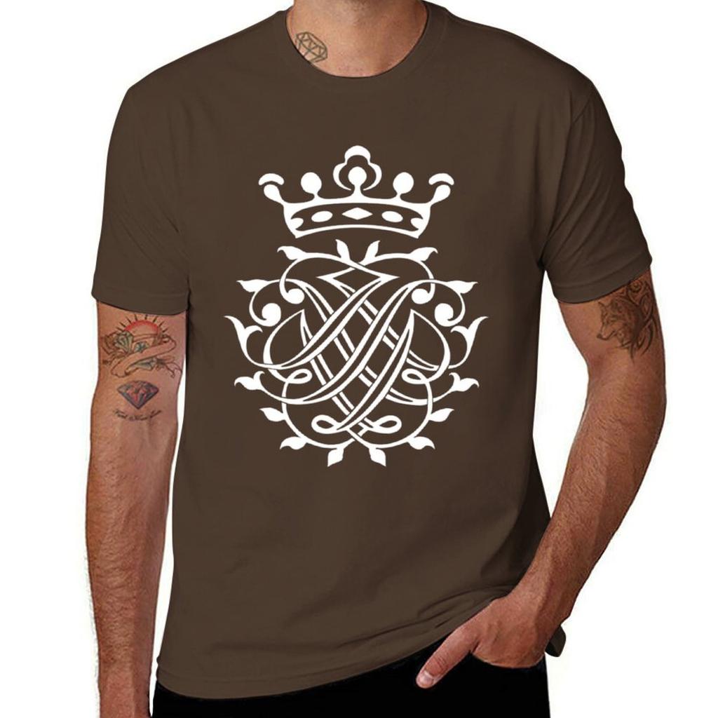 Johann Sebastian Bach zegel T-shirt vintage t-shirts grote maten kleding grote maten t-shirt heren katoen