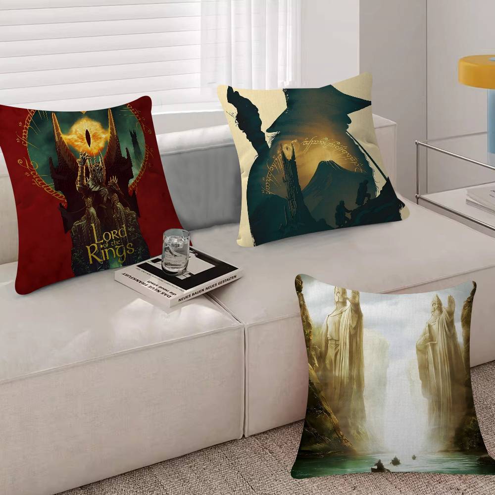 The Lord Of The Rings Movie Movie Pillowcase Toon Gift Cushion Cover Bedroom Home Sofa Chair Seat Decor Pillow Case