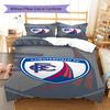 Pościel z wzorem Chesterfield F.C., Zestaw kołdry Poszewka na kołdrę Poszewka na poduszkę Domowy Prezent Urodzinowy(1 * poszwa na kołdrę + 2 * poszewki na poduszki, bez rdzenia)