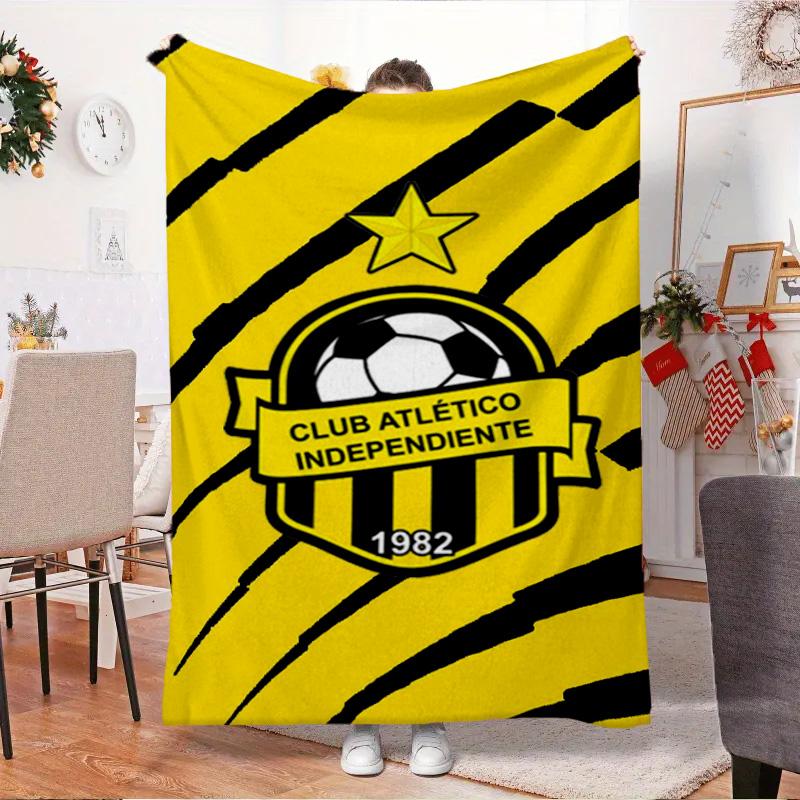 Deportivo Tachira Fc Crest Blanket Outdoor Flannel Blanket for Camping, Hiking, Garden Parties, Picnic Essentials,gift for family and friends