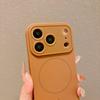 Matte For Magsafe Magnetic Phone Case For iPhone 17 16 15 14 13 Pro Max Full Soft Bumper Wireless Charge Skin Feel Cover