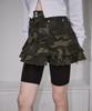 ROSEFRANTZ Rebel Layer Frill Mini Skirt [Camo]