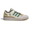 Adidas Originals Forum Versatile Casual Easy Comfortable Low-Top Skate Shoes Unisex Sneakers White Yellow Green ID6264
