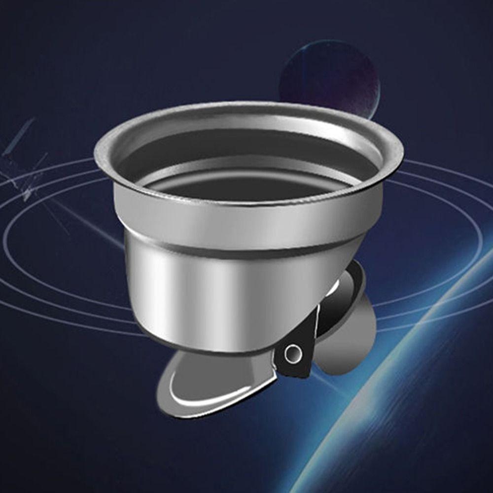 Hair Catcher Stainless Steel Floor Drains Trap Bathtub Ground Leakage  Kitchen Bathroom Hotel